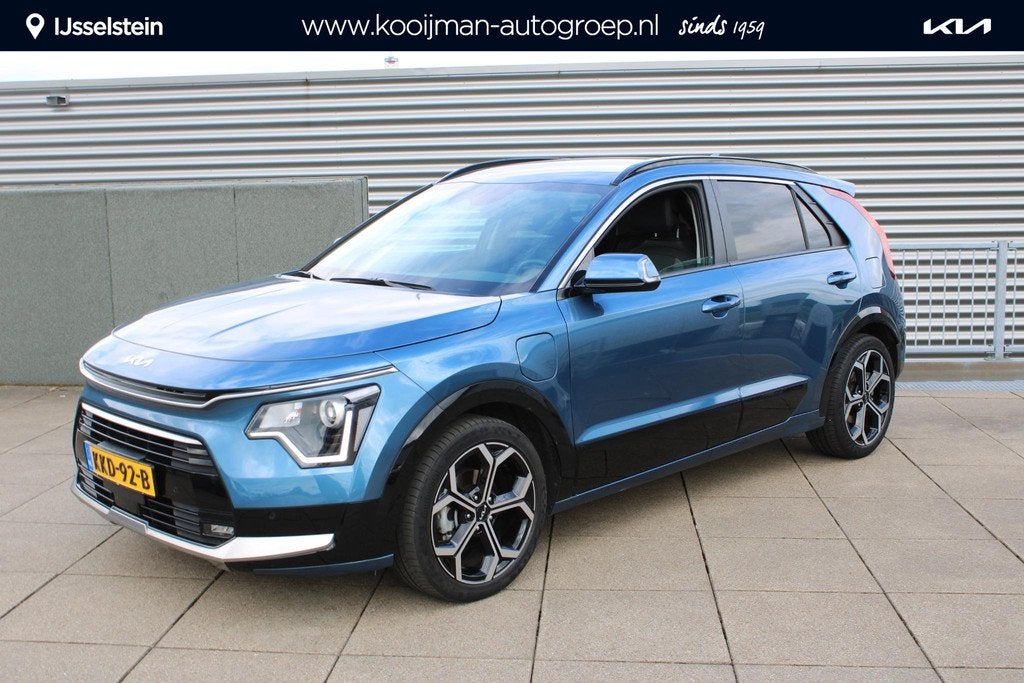 Kia Niro 1.6 GDi PHEV Launch Edition, Gebruikt, Euro 6, Blauw, Plug-in hybride