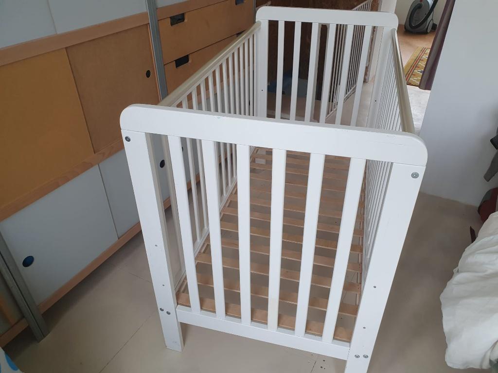 Bed, Baby, Kinder, Bedje, Ophalen, Gebruikt, Ledikant