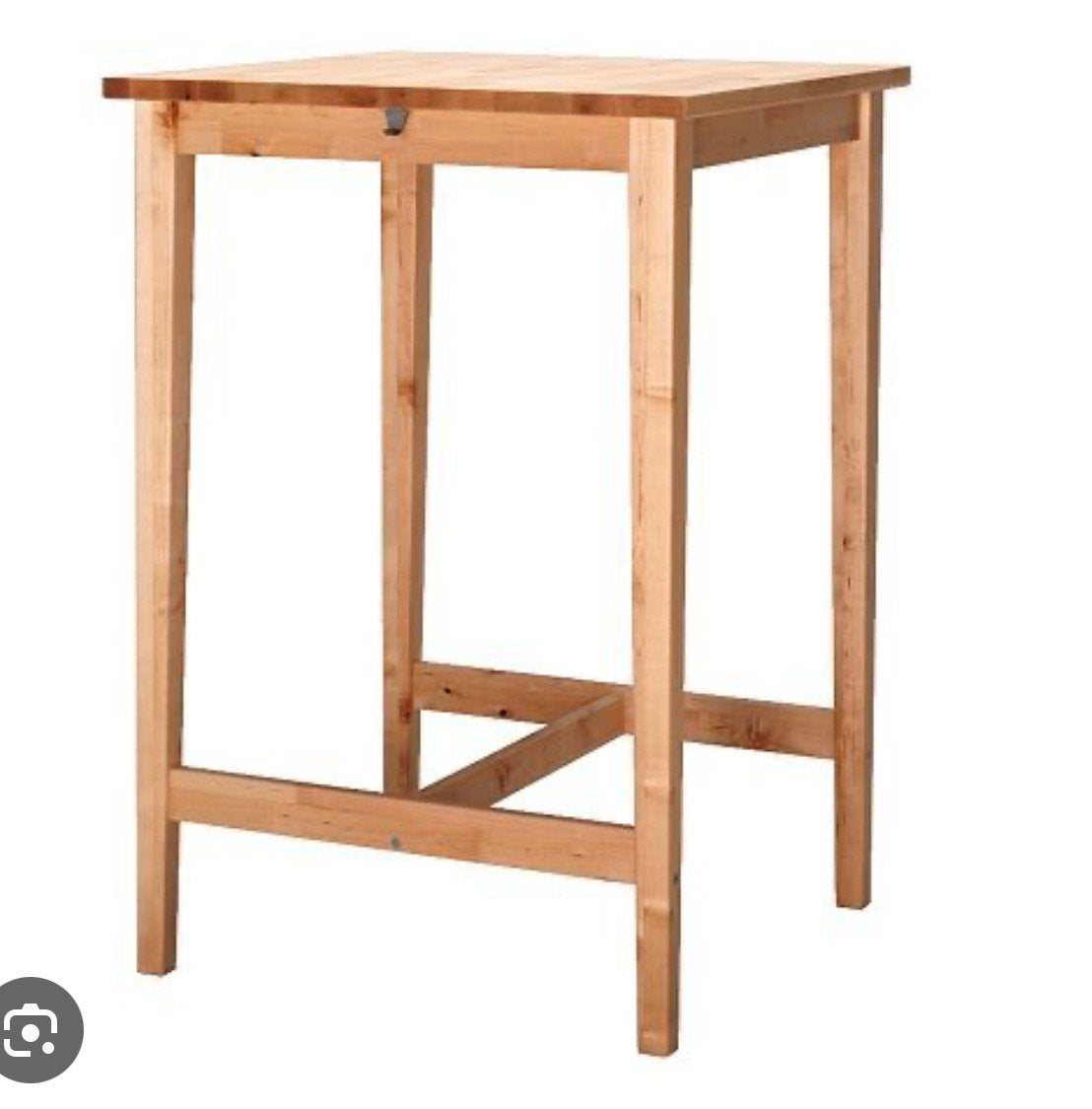 IKEA Bjorkudden bartafel + kruk, Ophalen, Gebruikt
