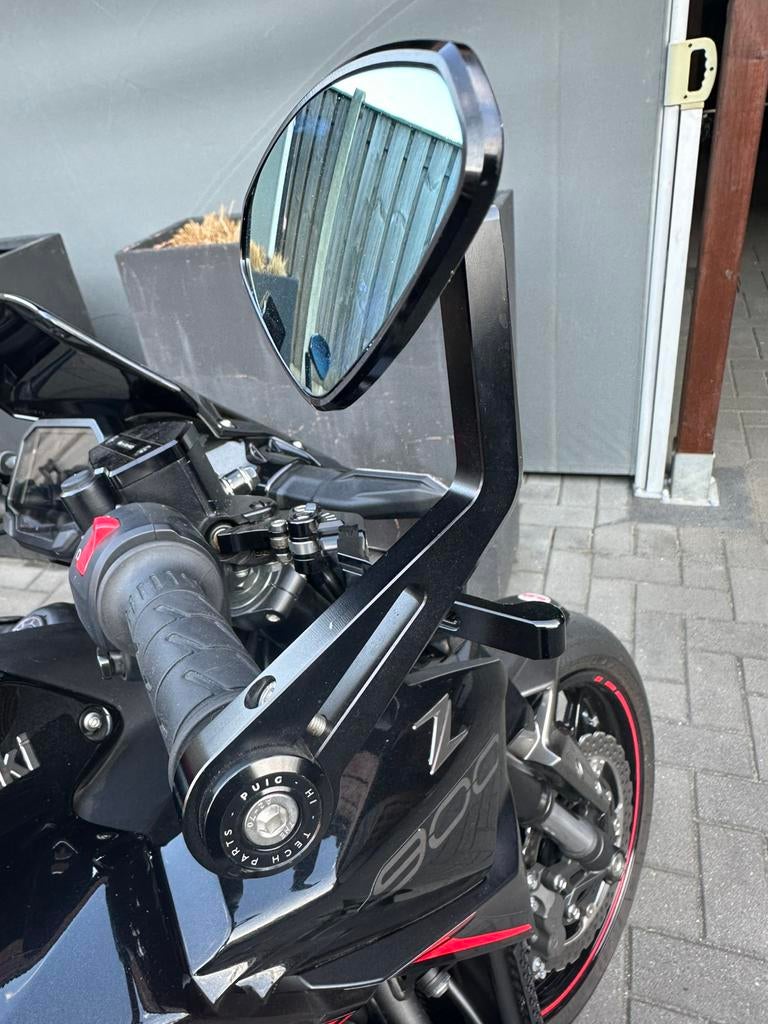 Puig Hi tech 4 bar end spiegelset !, Motoren, Ophalen