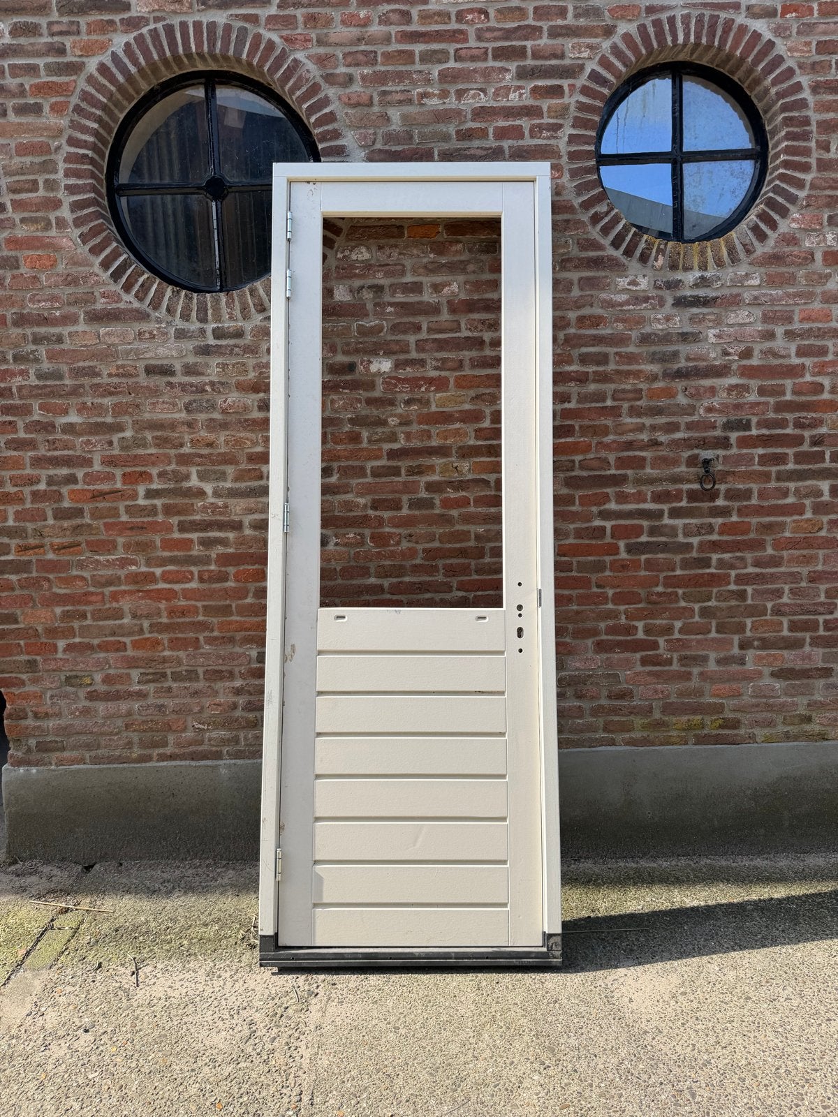 Nieuwe Buitendeur zonder glas en raamkozijn  nieuw, Doe-het-zelf en Verbouw, Ophalen, 80 tot 100 cm, 215 cm of meer, Nieuw