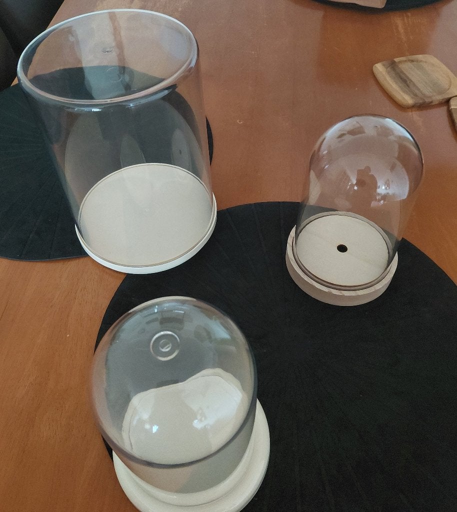 3 mooie kunststof stolpen, verschillende maten. Zijn nieuw!!, Huis en Inrichting, Kunststof, Verzenden, Nieuw, Met deksel