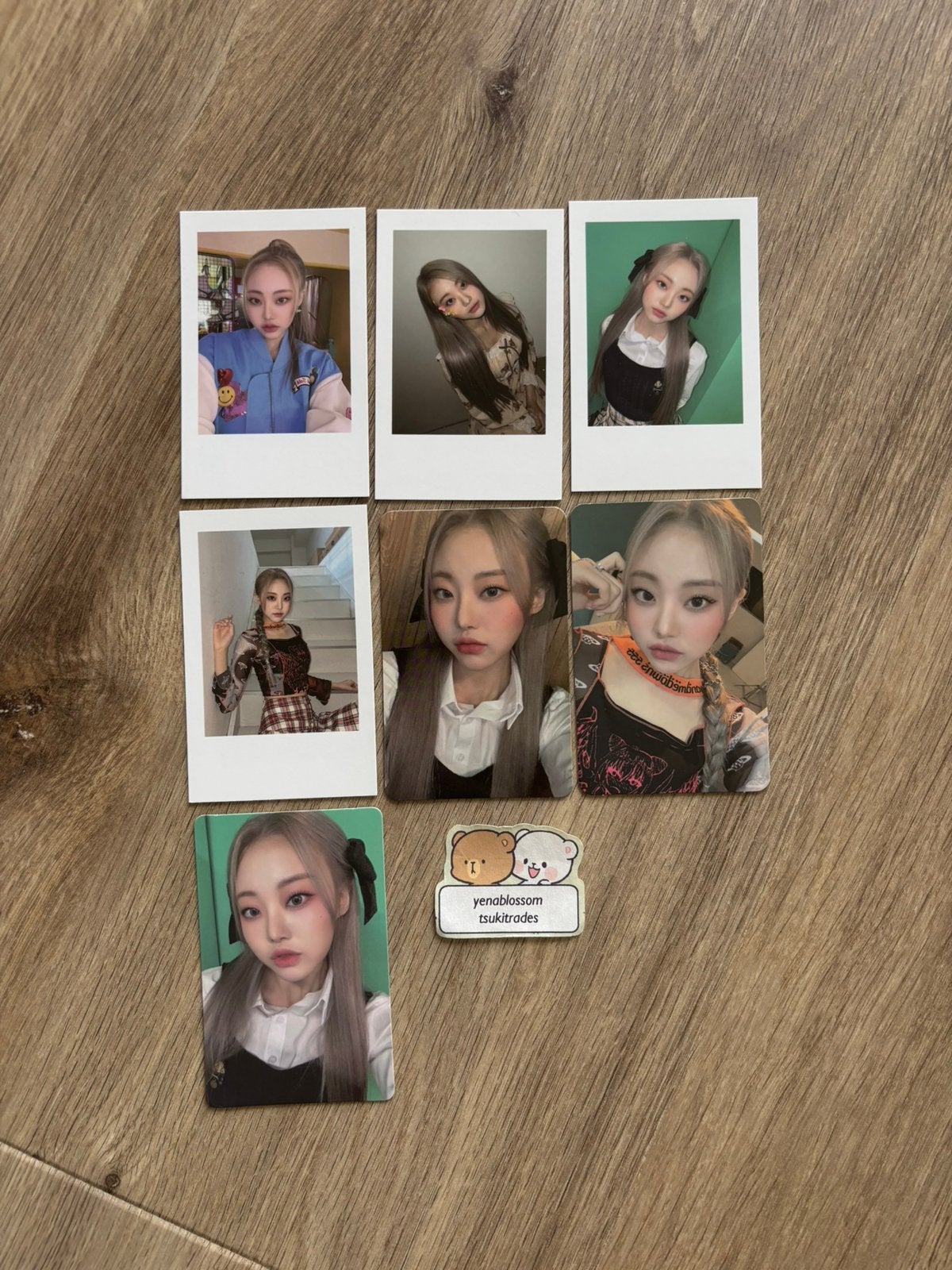 billlie sheon tcsau album photocard set kpop k.pop, Ophalen of Verzenden, Zo goed als nieuw, Foto of Kaart