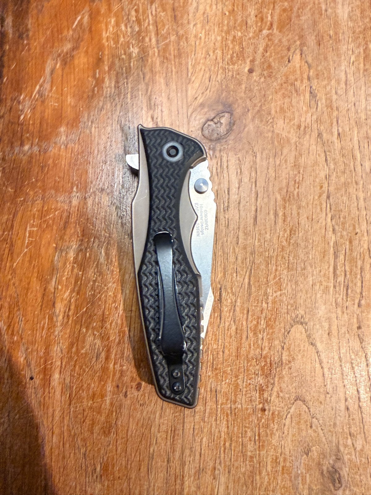 Zero Tolerance 0393BRZ Hinderer Design  S35VN, Ophalen of Verzenden, Zo goed als nieuw
