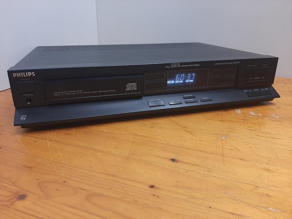 Philips CD 471 vintage cd speler, Audio, Tv en Foto, Cd-spelers, Ophalen of Verzenden, Philips