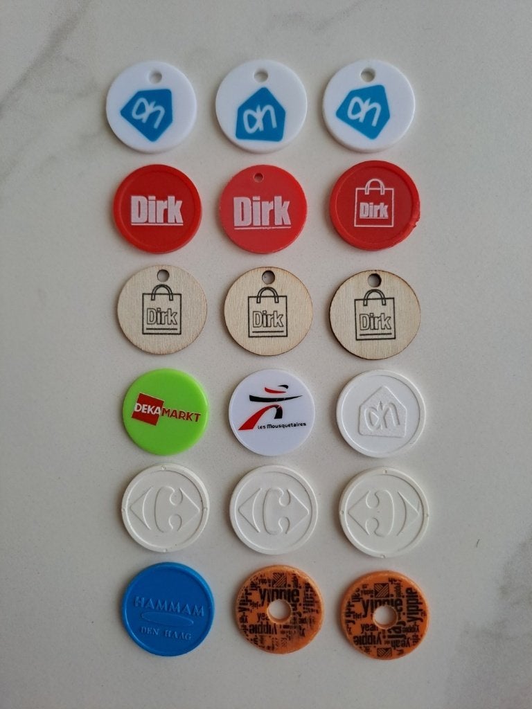 winkelwagenmuntjes, Verzamelen, Winkelwagenmuntjes, Ophalen