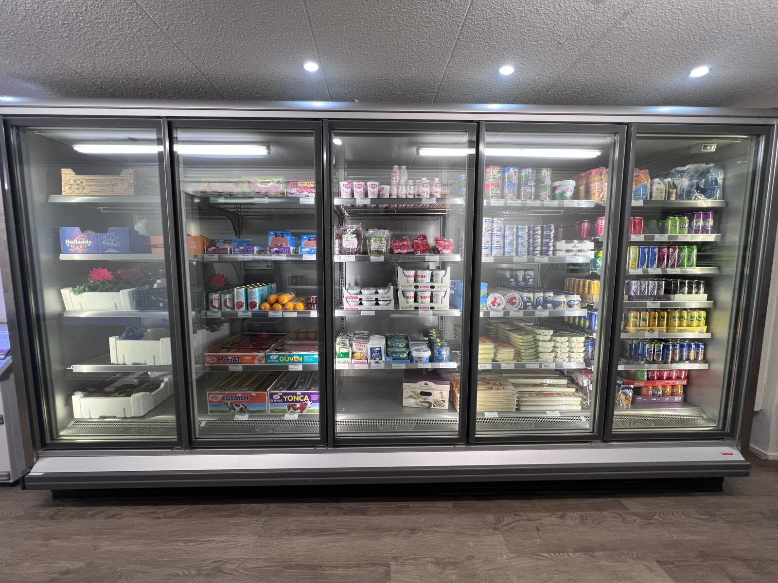 Professionele supermarktkoeling / wandkoeling of diepvries, Ophalen, 200 liter of meer, 60 cm of meer, 160 cm of meer