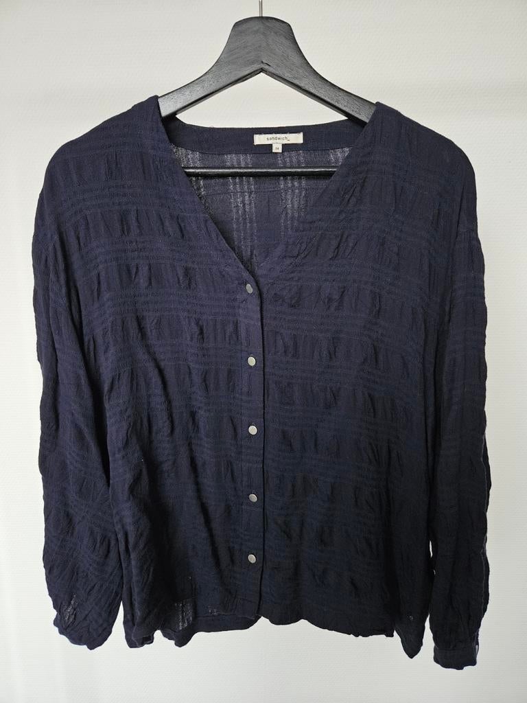 Blouse Sandwich, Sandwich, Ophalen of Verzenden, Maat 34 (XS) of kleiner, Blauw