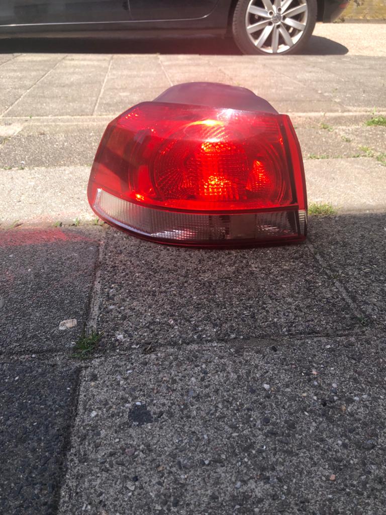 Achterlicht Volkswagen Golf 6 (links), Ophalen of Verzenden, Gebruikt, Volkswagen