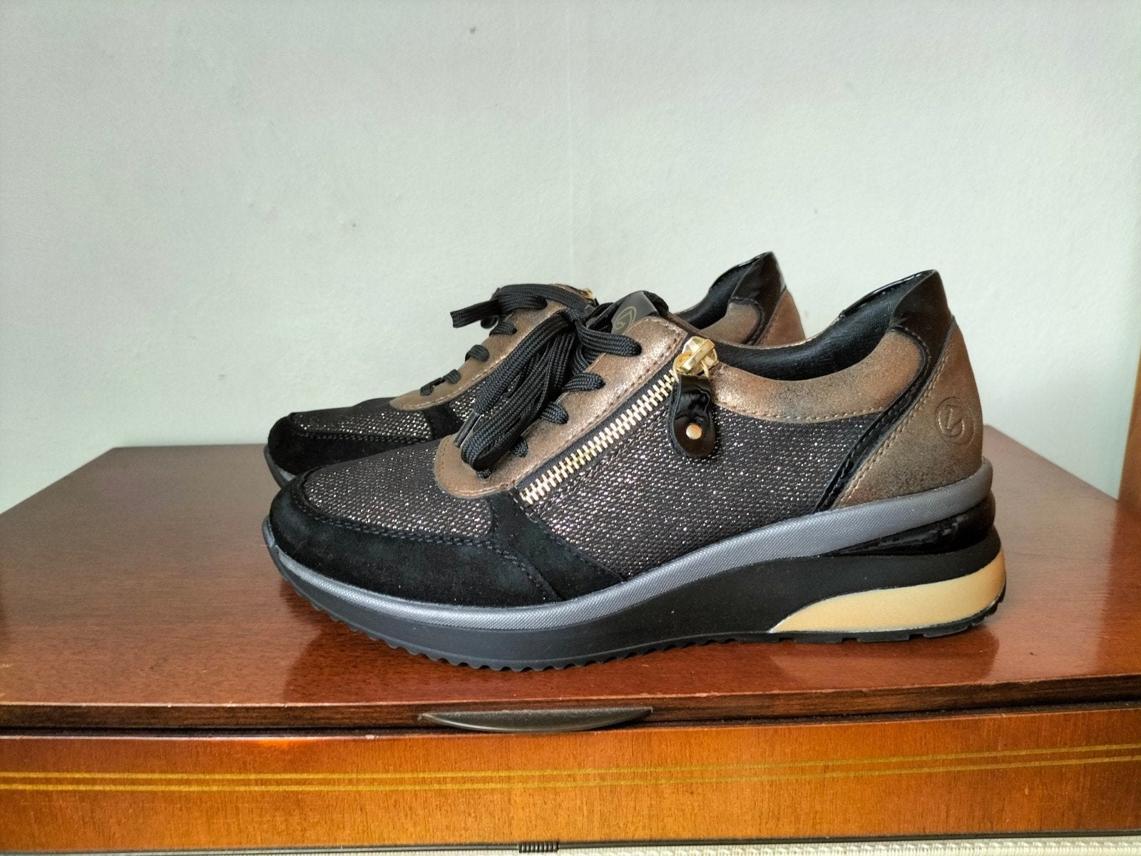 sneakers van Remonte maat 38, Kleding | Dames, Ophalen, Zwart, Remonte, Sneakers of Gympen