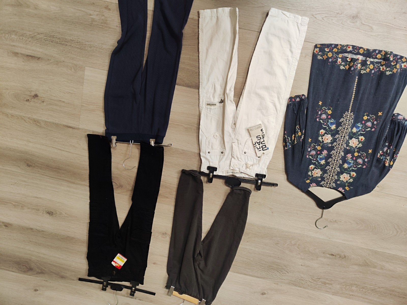 meiden pakket 116, Kinderen en Baby's, Broek, Meisje, Zo goed als nieuw, Diverse merken