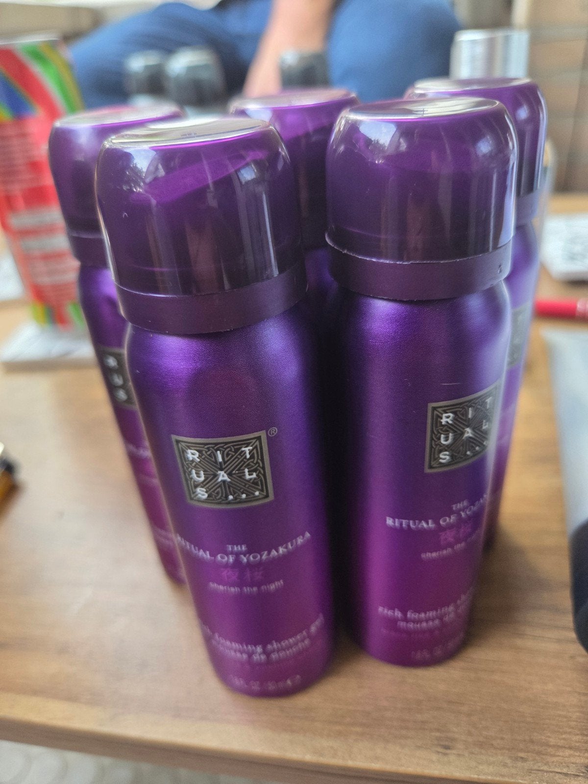 5x Rituals The Ritual of Yozakura Foaming Shower Gel 50ml, Ophalen of Verzenden, Nieuw, Bad & Douche