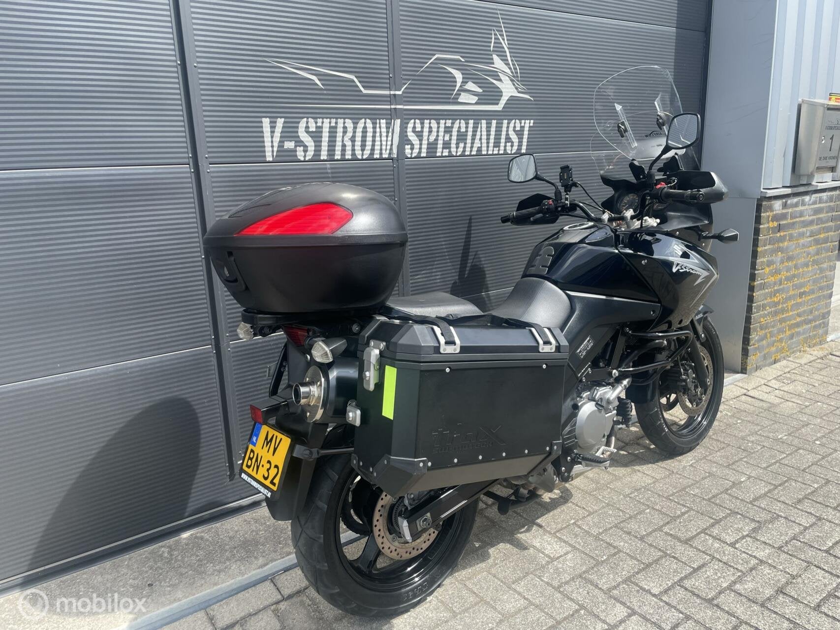 Suzuki DL 650 ABS V-Strom Black Rhino bomvol opties !, Motoren, Motoren | Suzuki, Bedrijf, Meer dan 35 kW, Toermotor, ABS