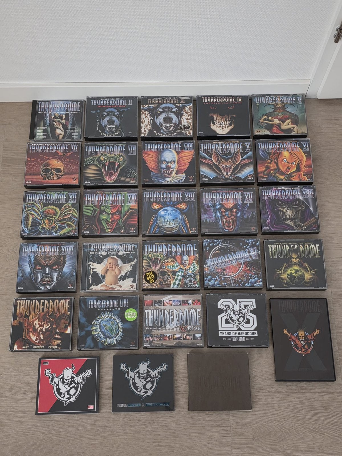 Thunderdome Hardcore Gabber CD collectie, Cd's en Dvd's, Cd's | Dance en House, Zo goed als nieuw, Hardcore, Ophalen of Verzenden