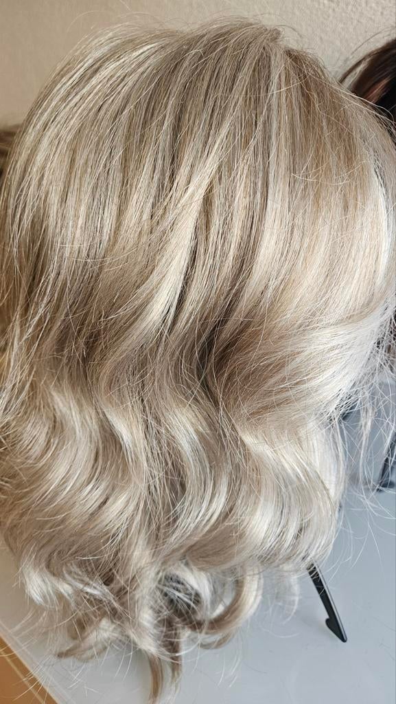 Jon Renau top smart wavy 12" topper met lace., Ophalen of Verzenden, Nieuw, Pruik of Haarverlenging