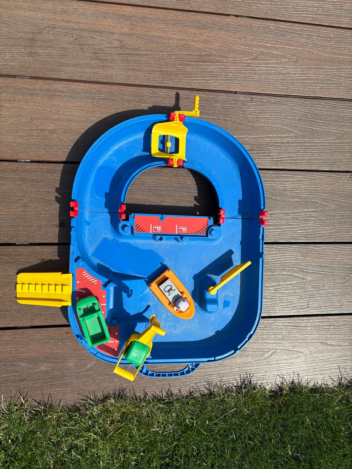 Aquaplay waterbaan startersset 1501 en Mountainlake 1542, Ophalen, Gebruikt