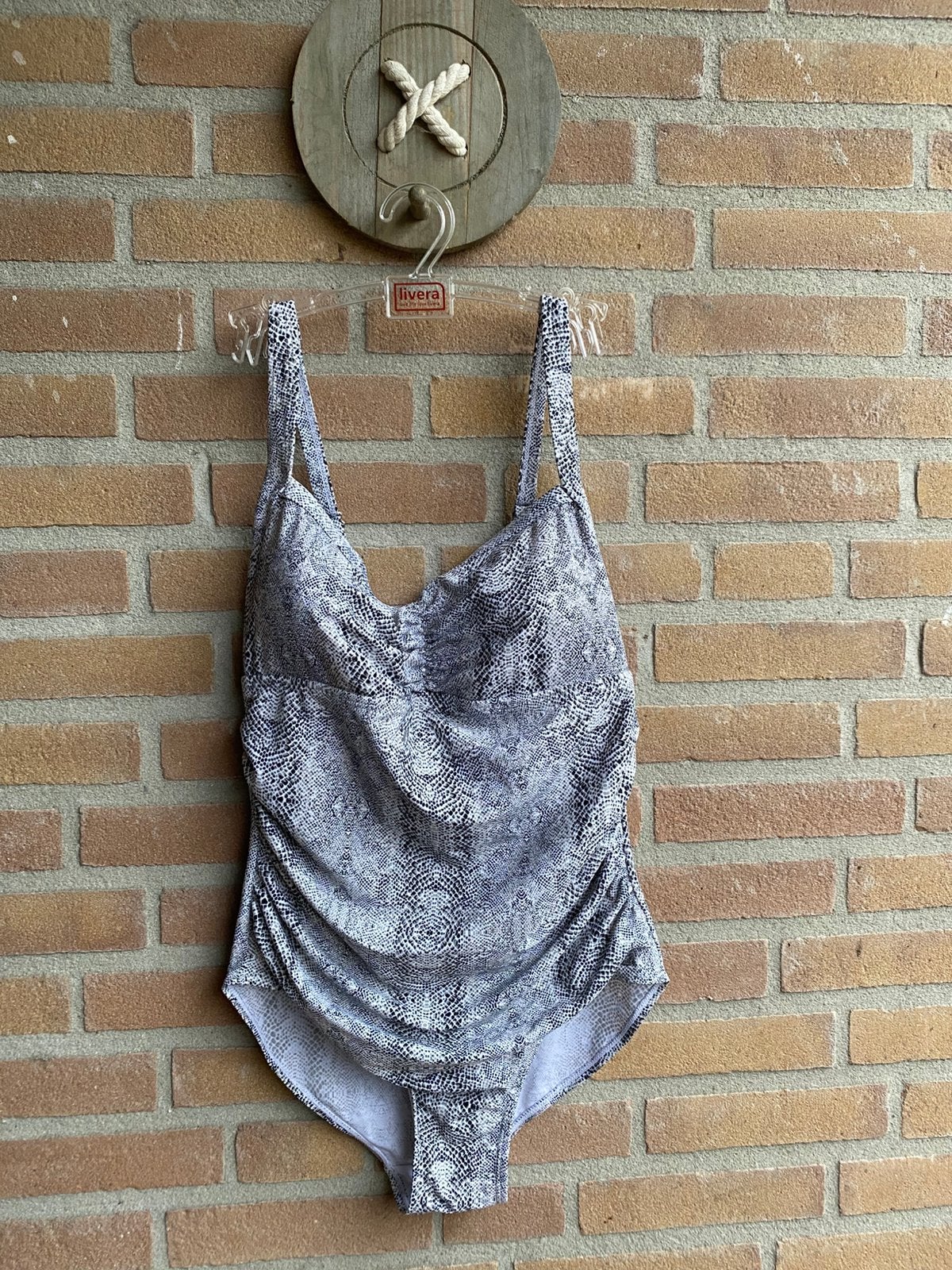 Manouxx badpak, Ophalen of Verzenden, Nieuw, Grijs, Badpak