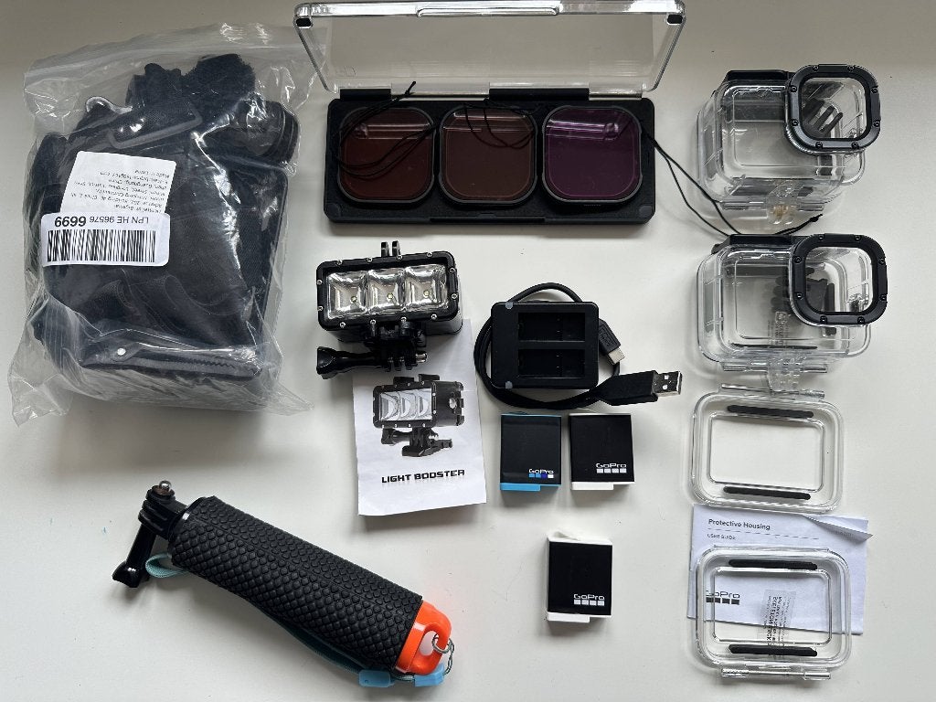 GoPro (Hero 10) Accessoires – Los te koop of als set!, Ophalen of Verzenden, Zo goed als nieuw, GoPro