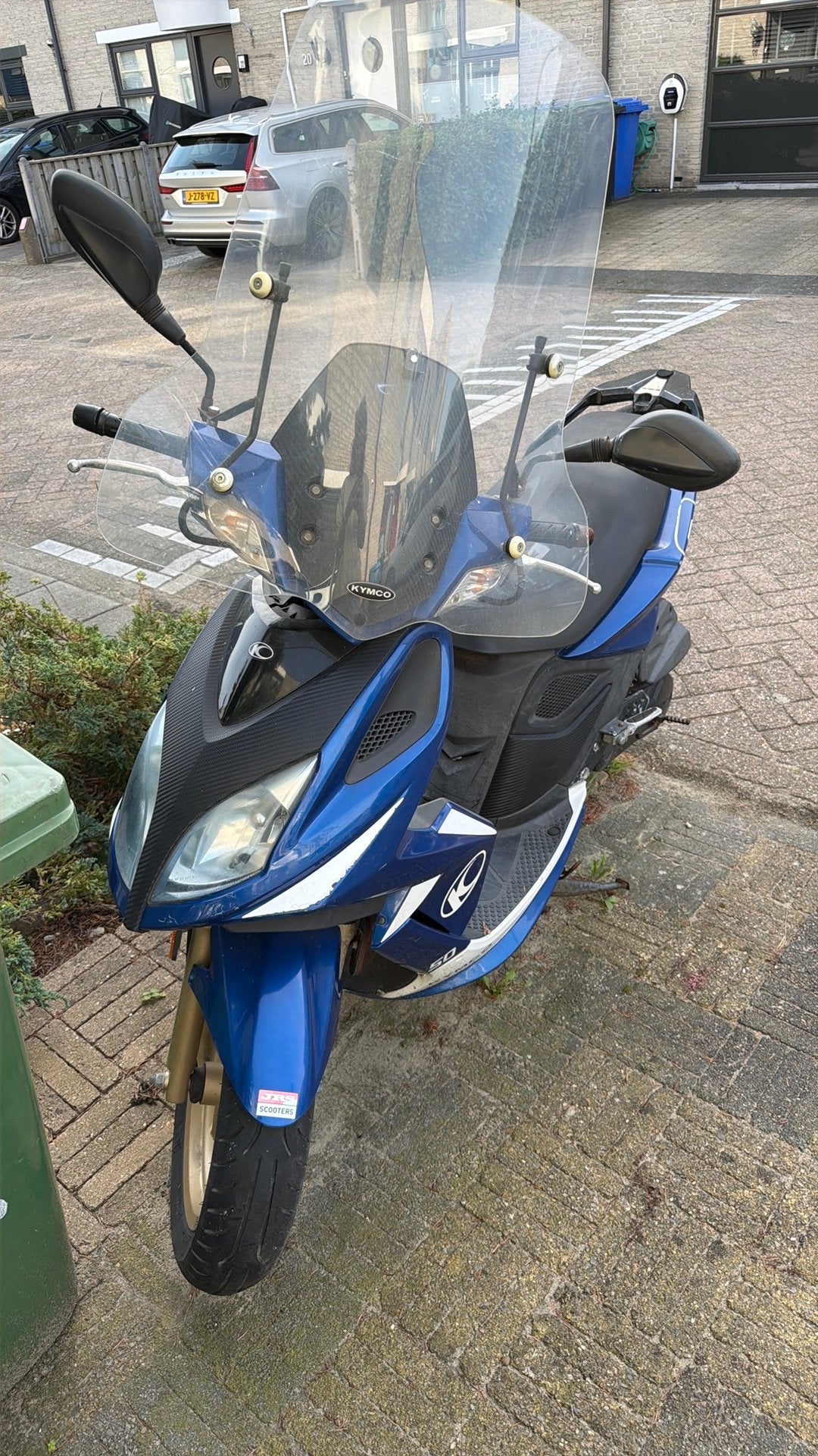 Kymco opknappee, Ophalen, Gebruikt, Benzine, Super 8
