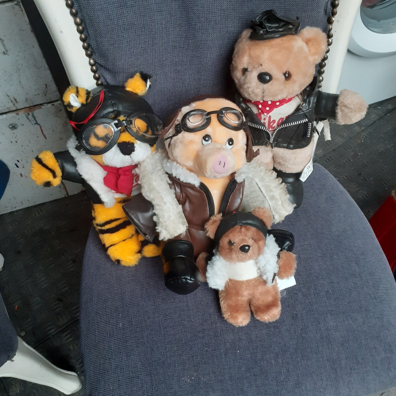 Onbeschadigde brommer/motor mascotte - per stuk of koop, Ophalen of Verzenden