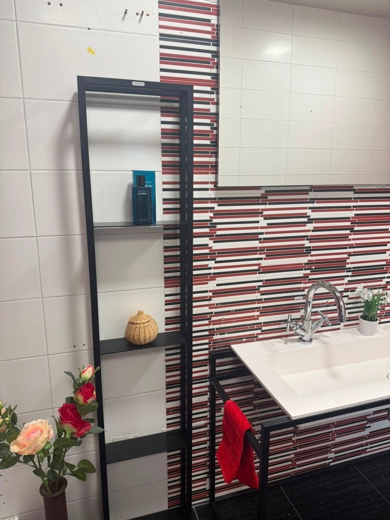 NIEUW showroom Badmeubel Riverdale 140 cm, Ophalen, 100 tot 150 cm, Nieuw, Minder dan 100 cm
