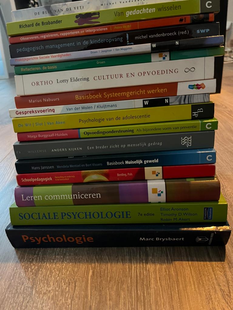 Studieboeken Pedagogiek, Ophalen, Beta, Zo goed als nieuw, HBO