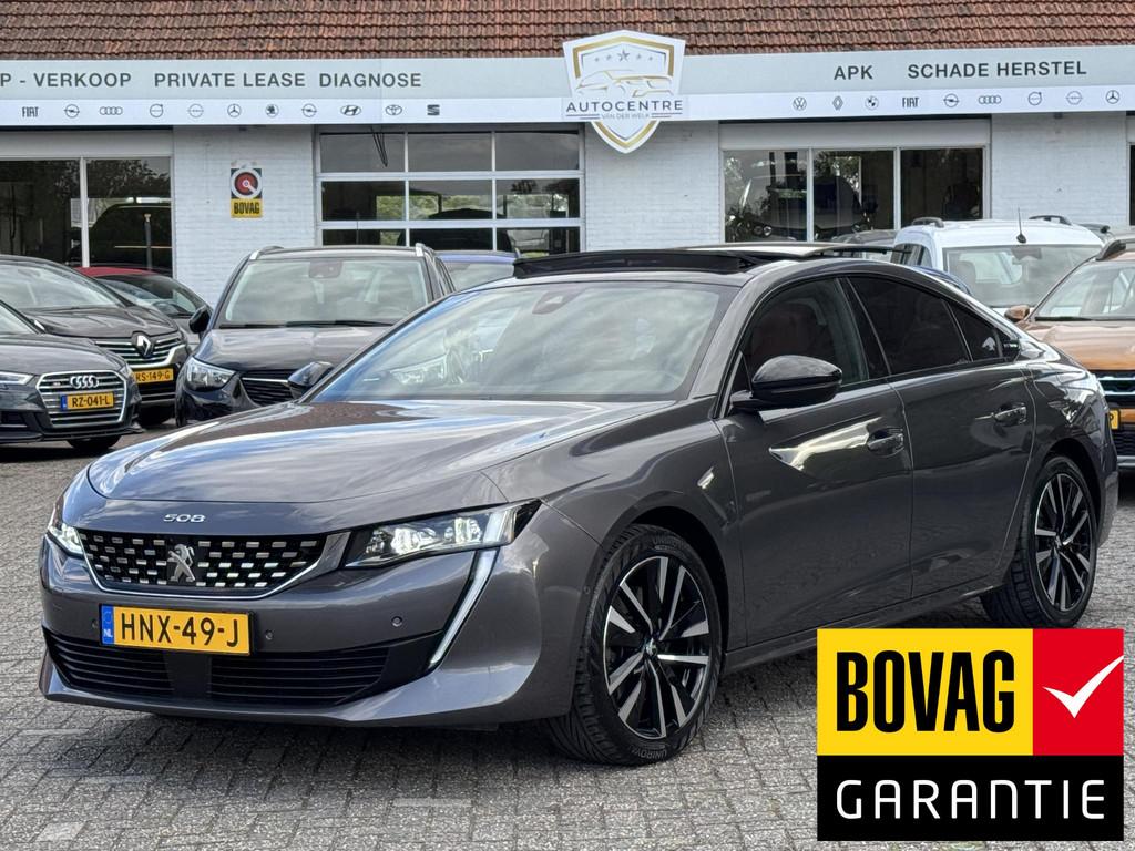 Peugeot 508 1.6 HYBRID GT PANO | NAVI | KLIMA | LEER | BOVAG, Gebruikt, Euro 6, 4 cilinders, Automatische klimaatregeling
