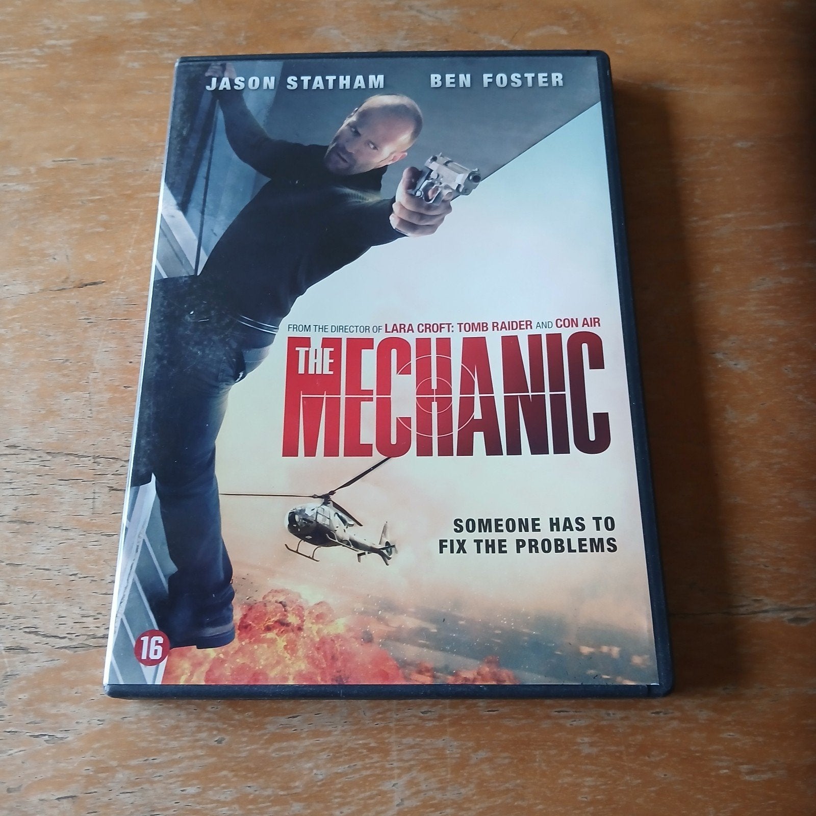 The Mechanic DVD - Actiethriller met Jason Statham, Vanaf 16 jaar, Ophalen of Verzenden, Gebruikt, Actiethriller