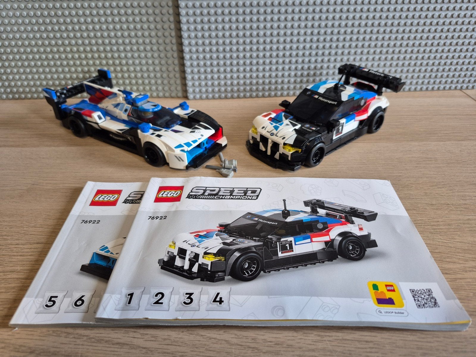 LEGO Speed Champions 76922 BMW M4 GT3 & M Hybrid V8, Ophalen of Verzenden, Zo goed als nieuw
