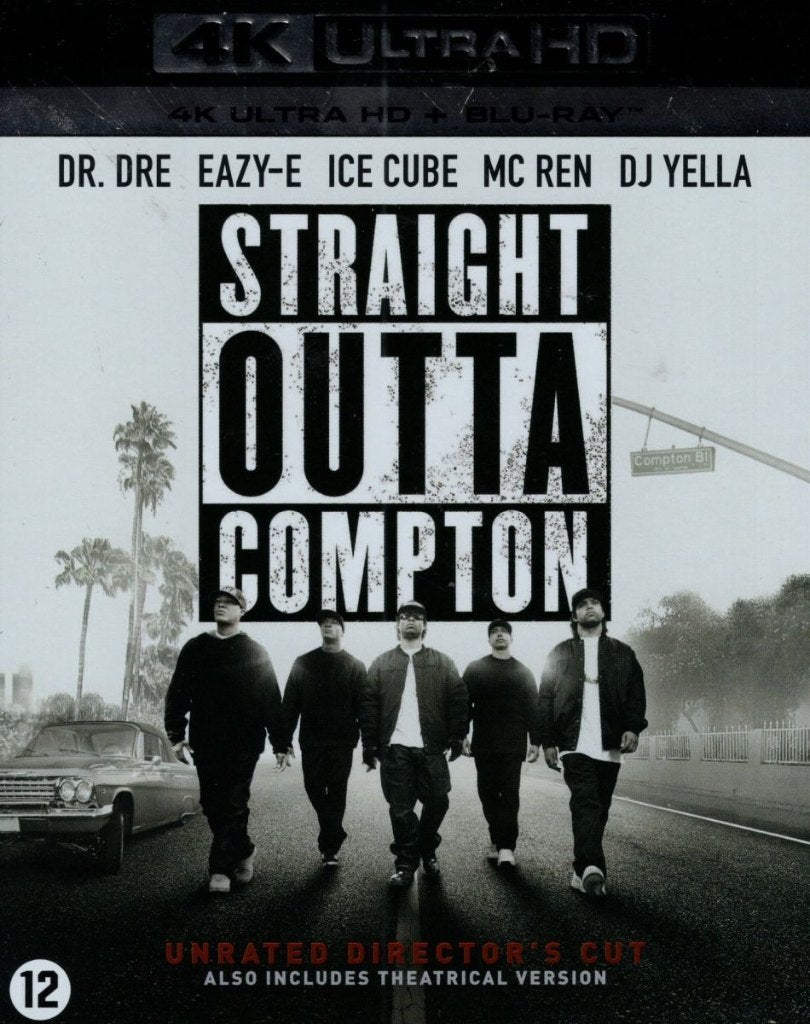 Straight Outta Compton - 4K + Blu-ray - IMDb 7.8 - NL, Verzenden, Film, Hogehilweg 6 , 1101CC Amsterdam, Nederland, Zo goed als nieuw