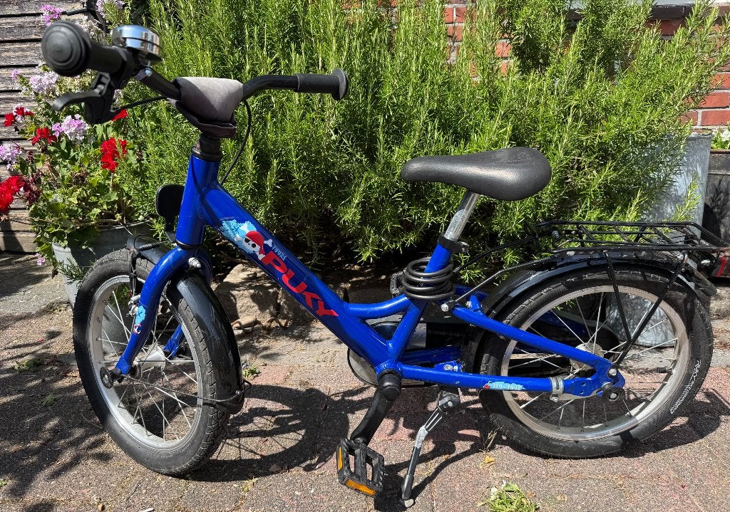 Puky kinderfiets 16” inch, Fietsen en Brommers, Ophalen, Terugtraprem, Zijwieltjes, Puky
