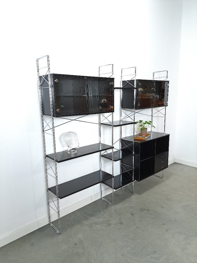 Deens design Denka modulaire kast, Huis en Inrichting, Gebruikt, Met lade(s), Ophalen of Verzenden, Overige houtsoorten