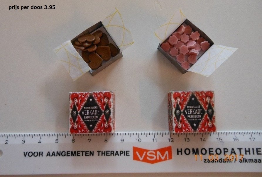poppenhuis doos koekjes, Ophalen of Verzenden, Nieuw, Poppenhuis