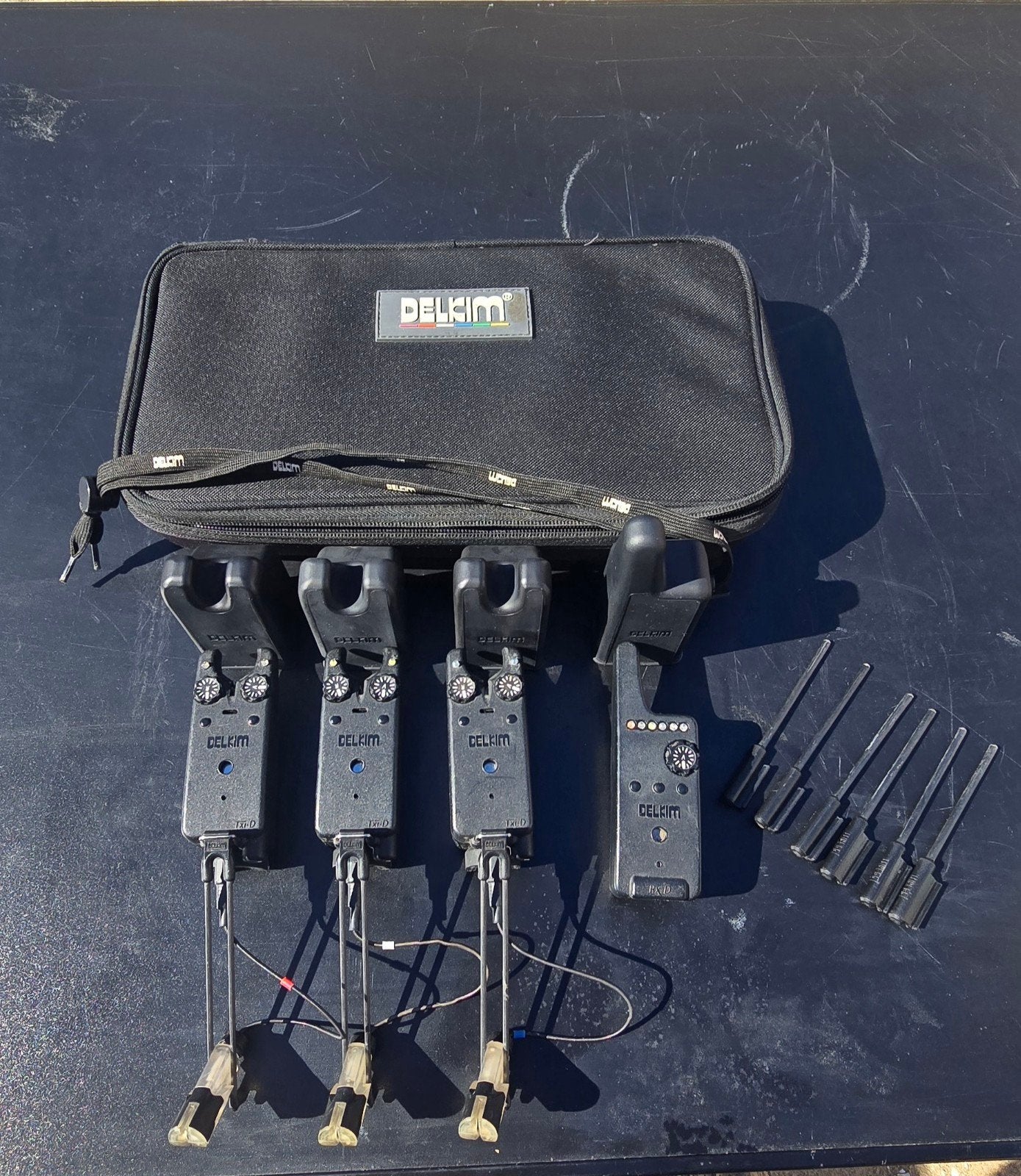 Delkim Txi-d Complete Set - Beetmelders en Receiver, Ophalen, Gebruikt, Overige typen