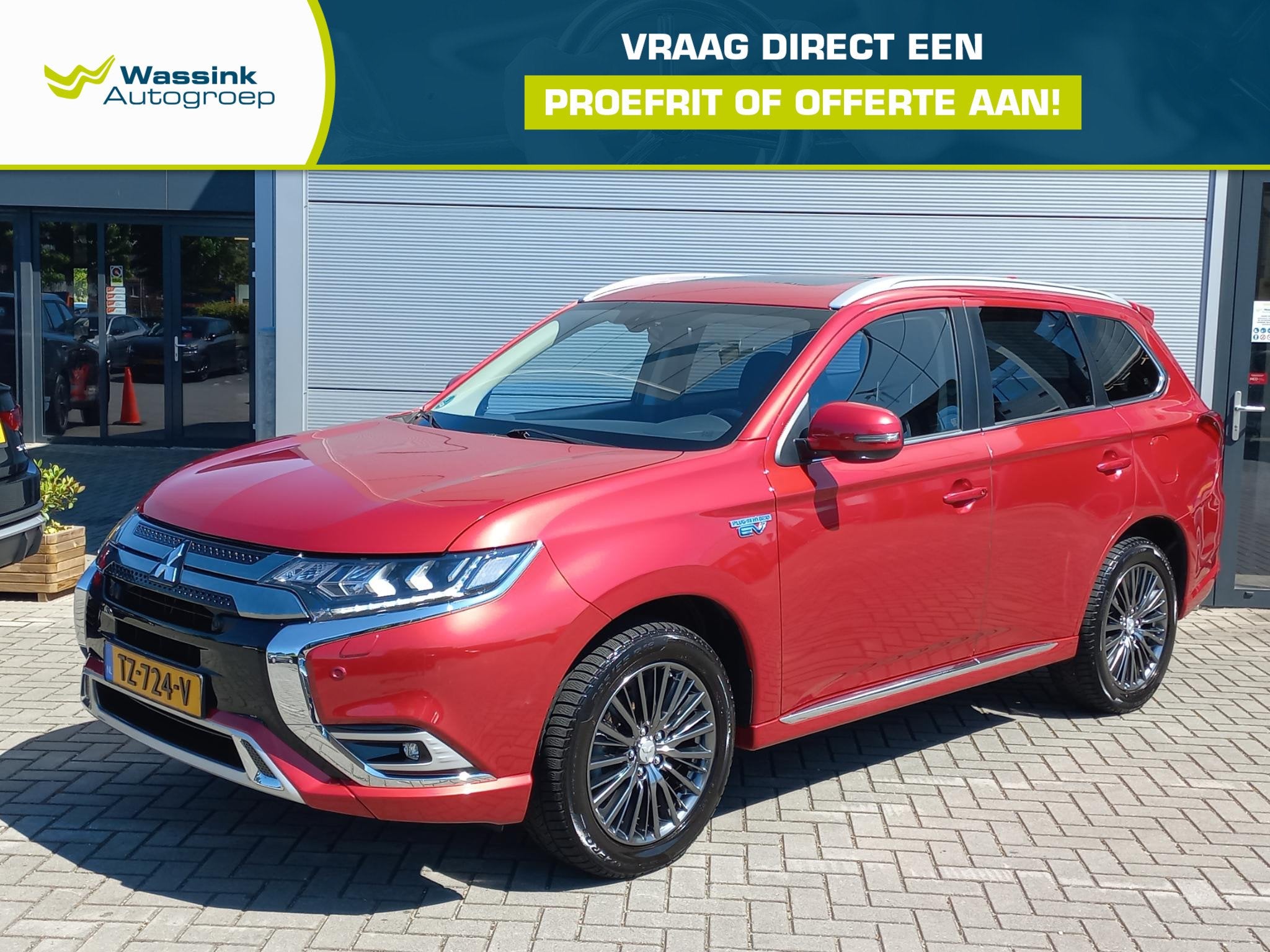 Mitsubishi Outlander 2.4 PHEV 240pk 4WD Automaat Intens+ | C, Auto's, Automaat, 4 cilinders, 120 €/maand, Bedrijf