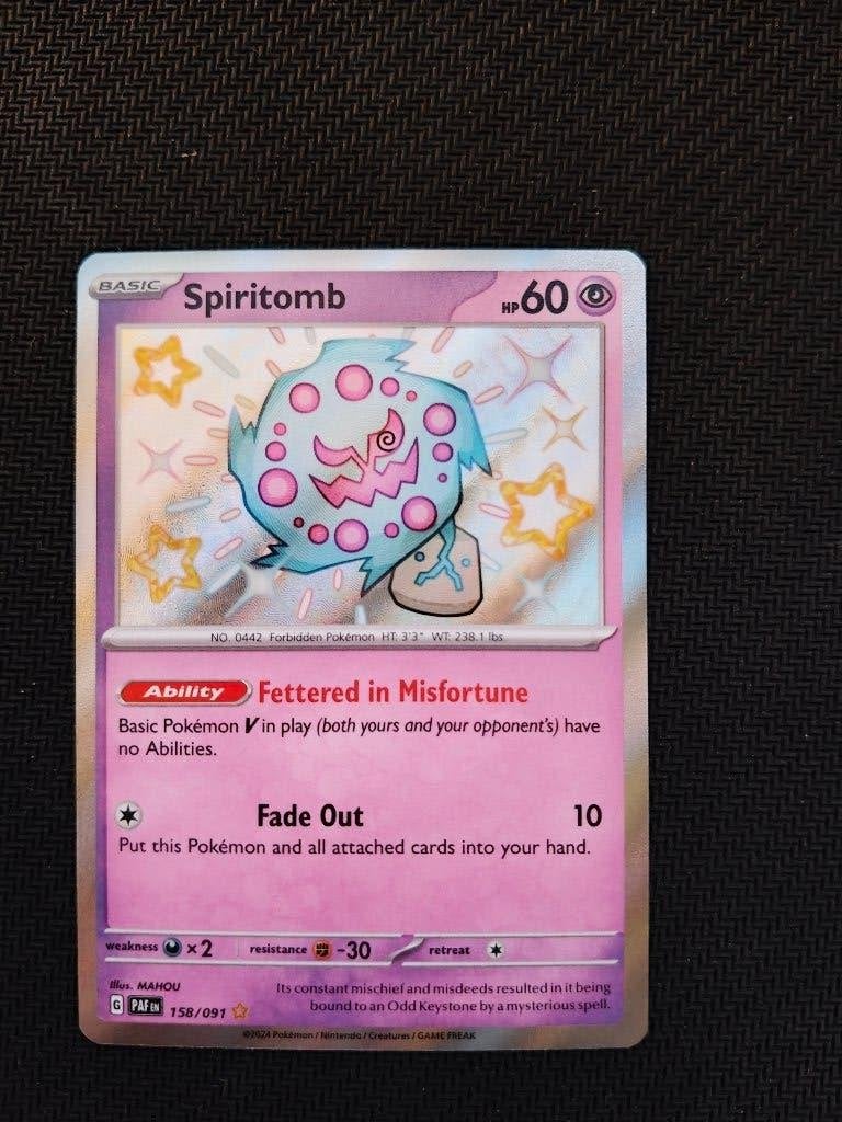 Spiritomb (PAF 158), Ophalen of Verzenden, Nieuw, Losse kaart, Foil