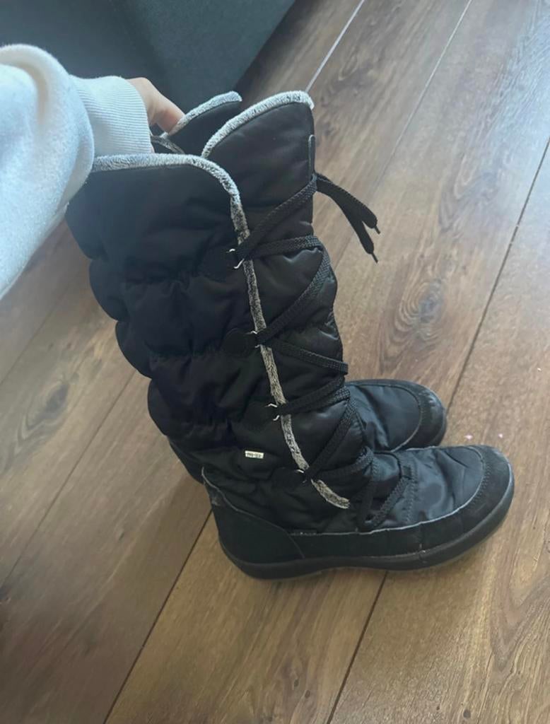 Snowboots maat 39 vista met veters, Kleding | Dames, Verzenden, Zwart, Snowboots, Zo goed als nieuw