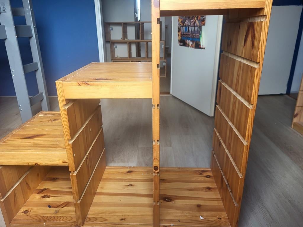 Vintage Trofast vakkenkast Ikea, Huis en Inrichting, Kasten | Overige, Ophalen
