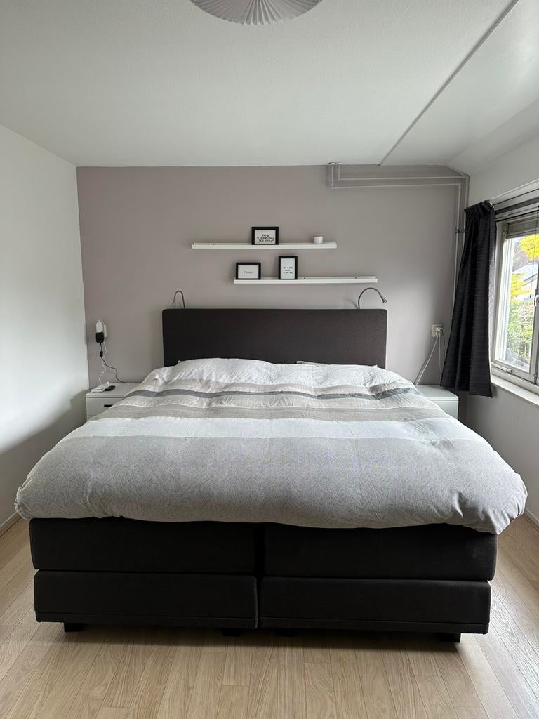 Swiss Sense boxspring 180x220, Huis en Inrichting, Slaapkamer | Boxsprings, Ophalen, Gebruikt, Tweepersoons, 180 cm