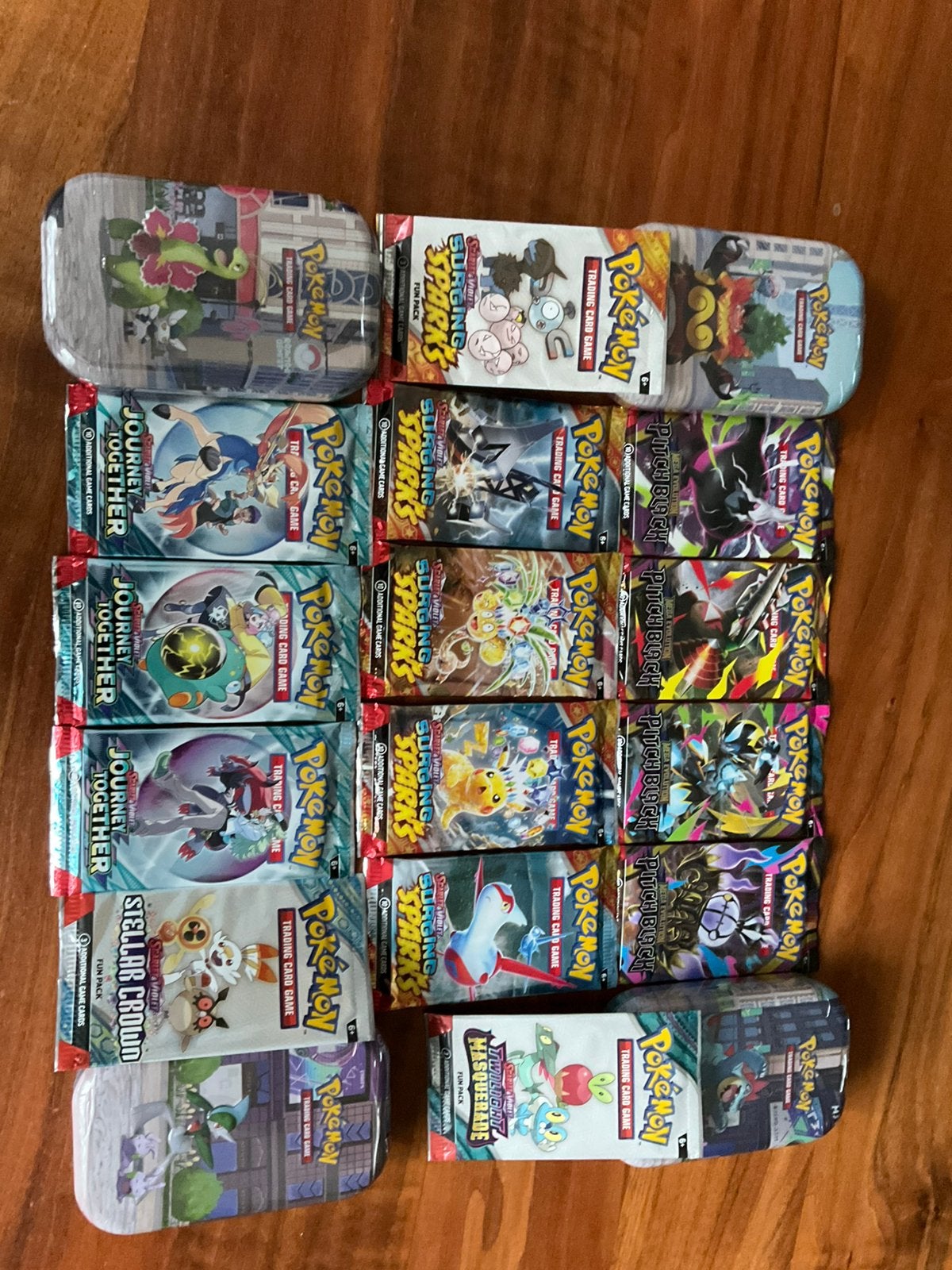 Pokemon seald producten Boosterpacks, fun packs en mini tins, Ophalen of Verzenden, Nieuw, Booster, Foil