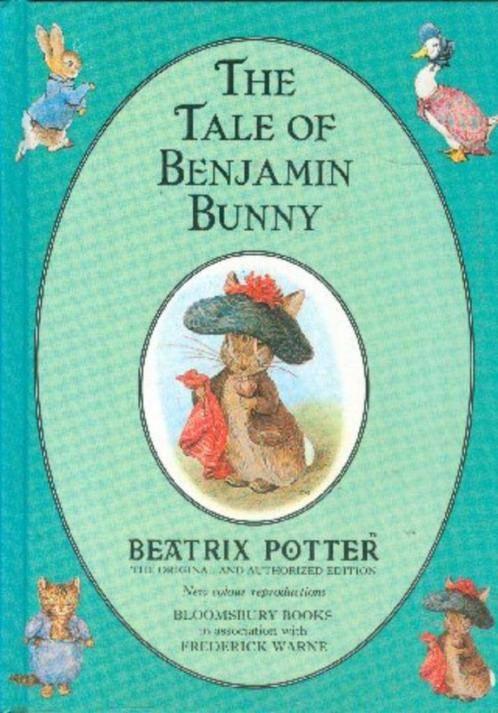 The tale of Benjamin Bunny, ( Deel 4 van 12). LR0636, Verzenden, Beatrix Potter, Zo goed als nieuw, Fictie