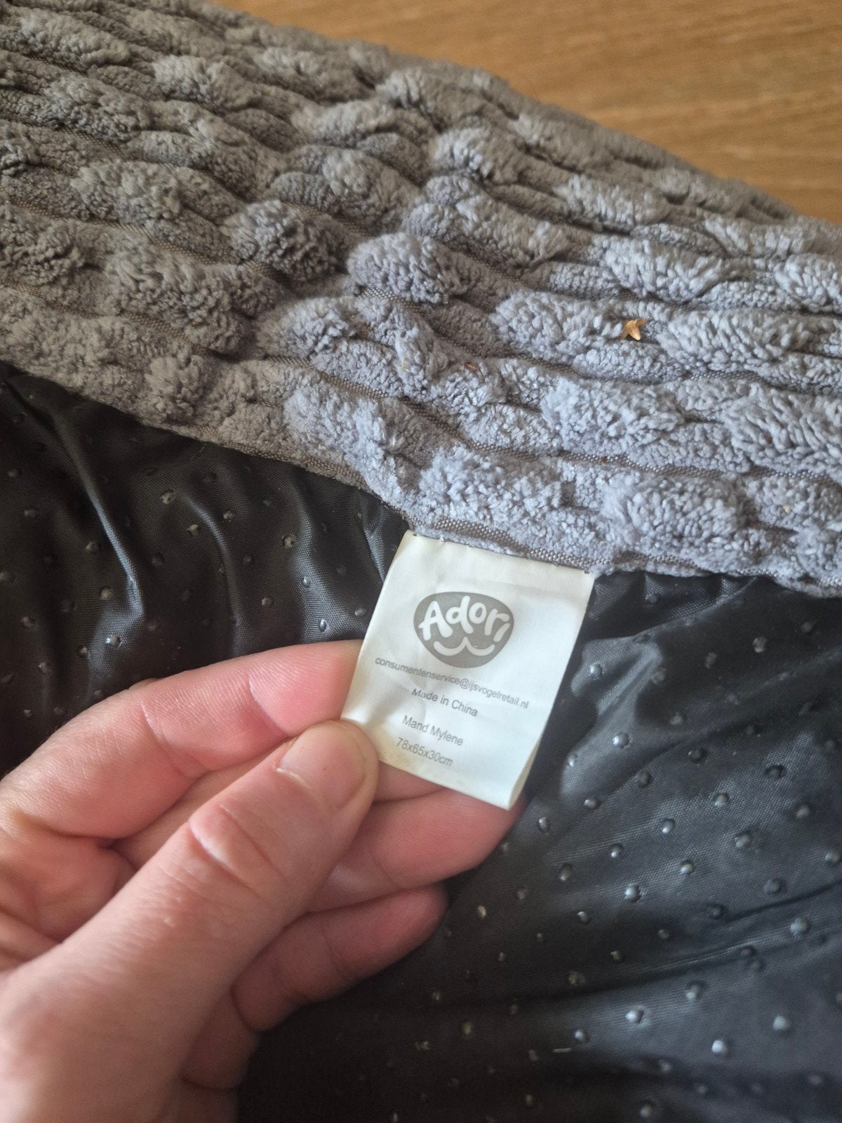 Hondenmand Adori, Ophalen, Zo goed als nieuw