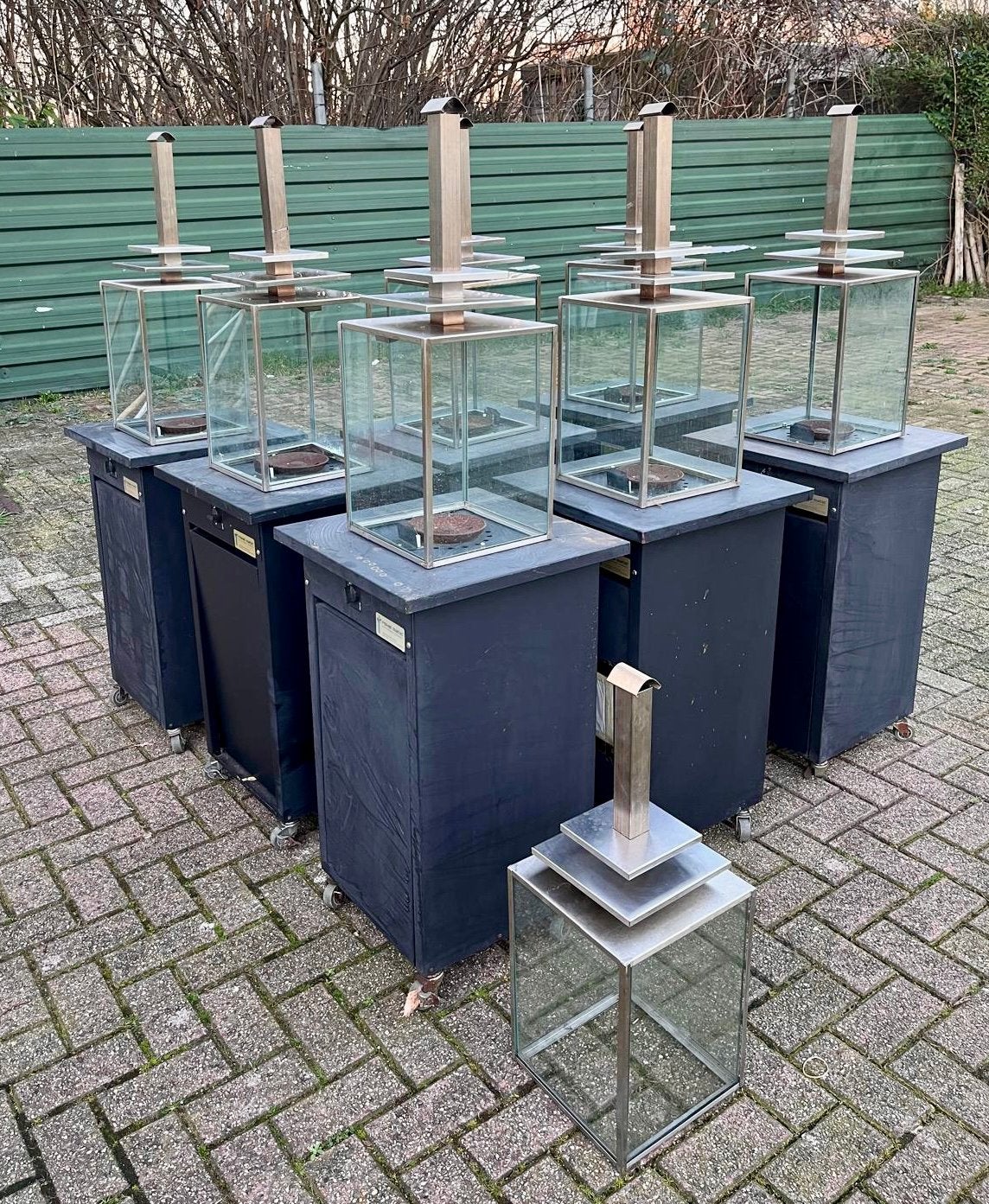 Royal Matic gas sfeerhaarden – set van 4 stuks of per stuk, Tuin en Terras, Ophalen