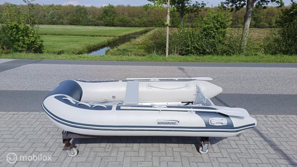 Nimarine MX-300 aluminium vloer | Rubberboot | Nette staat!, Overige merken, Gebruikt, Nimarine, Minder dan 70 pk