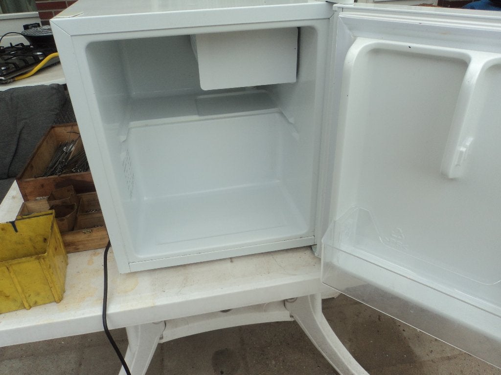 ZANUSSI CAMPING KOELKAST, Ophalen, Gebruikt, Minder dan 85 cm, Met aparte vriezer