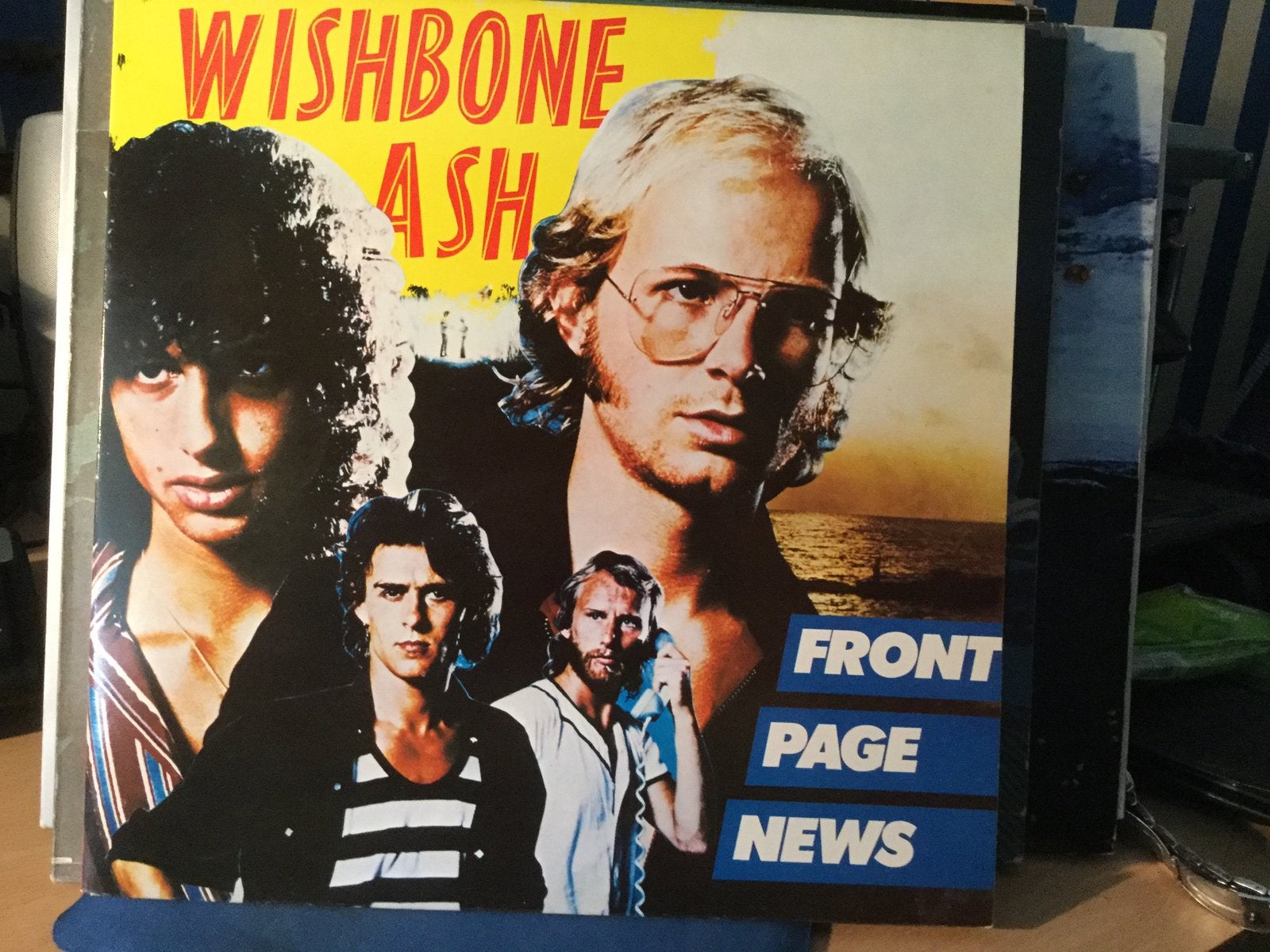 Wishbone Ash-Front page news. LP goldsleeve topLP., Ophalen of Verzenden, Gebruikt, 12 inch, Poprock