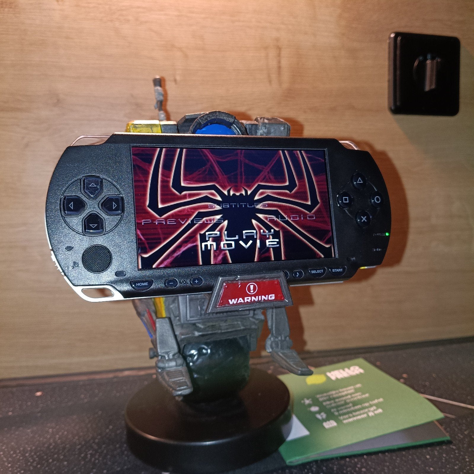 PSP 1000 Custom IPS Screen, Met games, Zwart, Refurbished, Ophalen of Verzenden