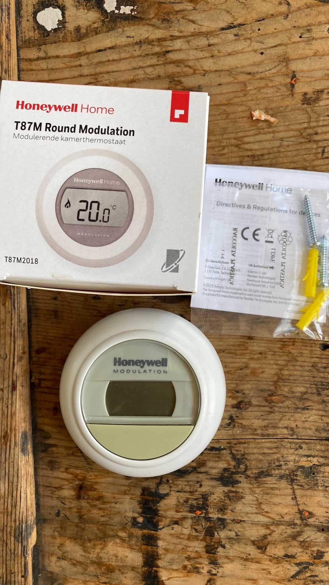 Honeywell modulation thermostaat, Ophalen of Verzenden, Zo goed als nieuw