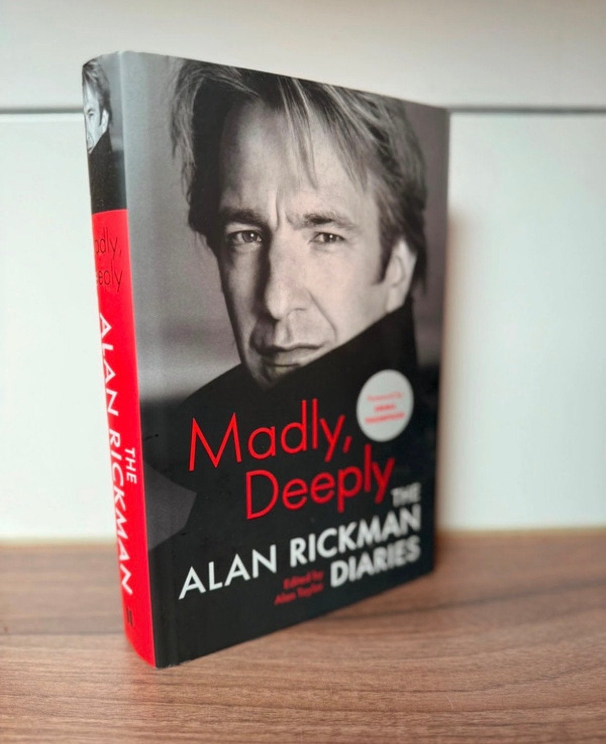 Madly, Deeply: The Alan Rickman Diaries, Ophalen of Verzenden, Zo goed als nieuw, Film, Tv en Media