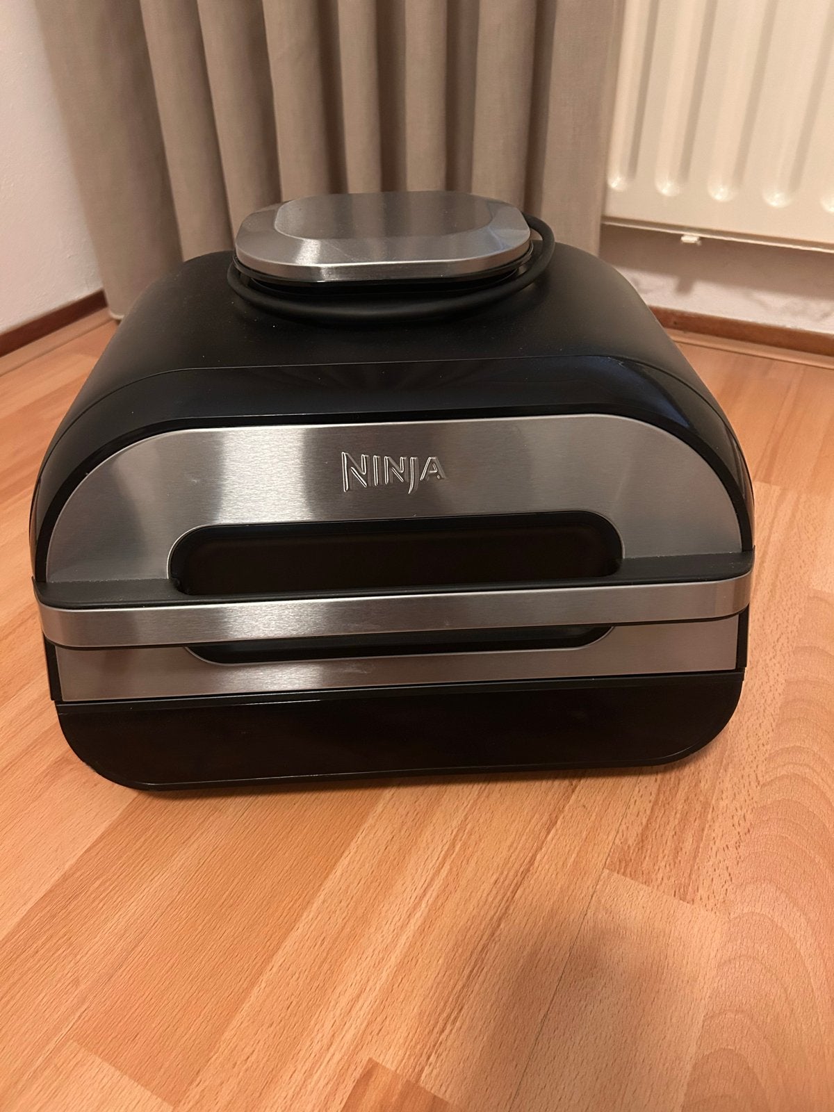 Ninja Foodi MAX Grill & Air Fryer, Witgoed en Apparatuur, 3 tot 4 liter, Ophalen of Verzenden, Zo goed als nieuw, Uitneembare binnenpan